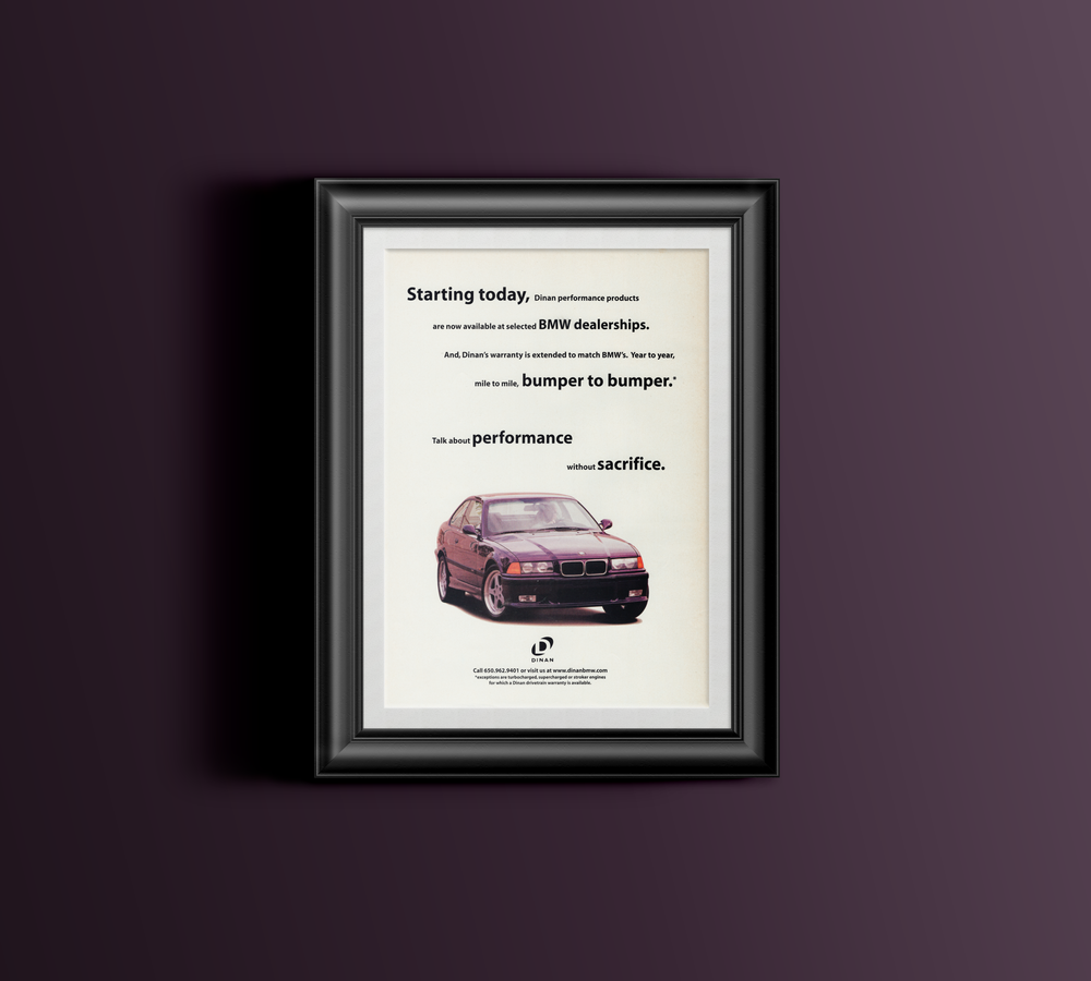 BMW-E36 M3 Dinan-Magazine-Ad