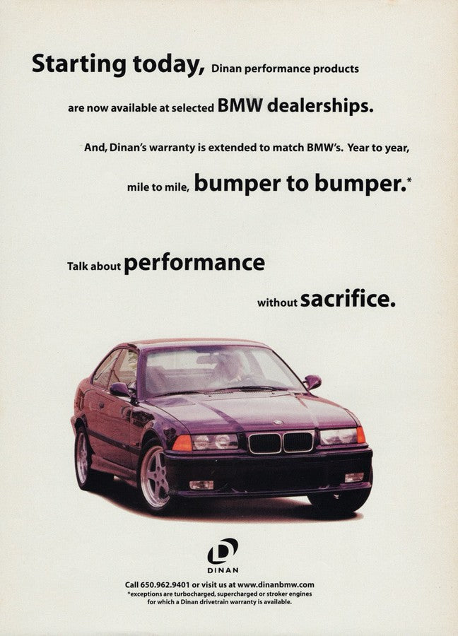 BMW-E36 M3 Dinan-Magazine-Ad