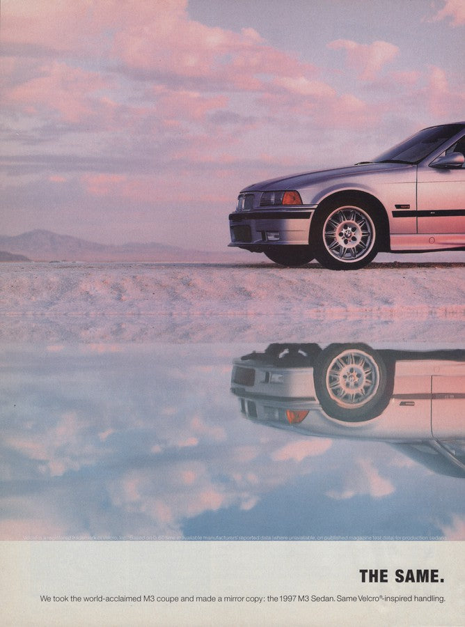 BMW-E36 M3 Same But Different-Magazine-Ad