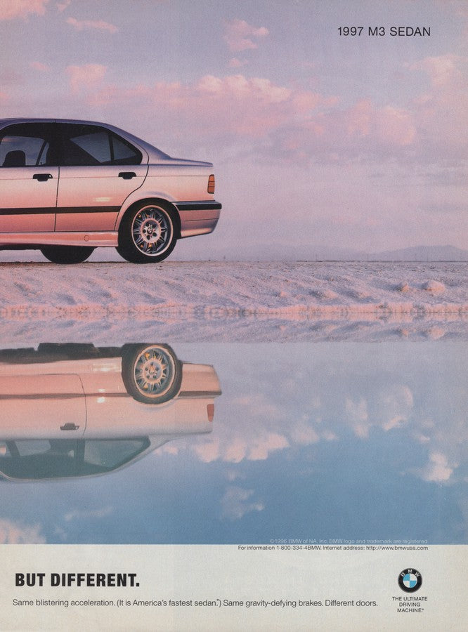 BMW-E36 M3 Same But Different-Magazine-Ad