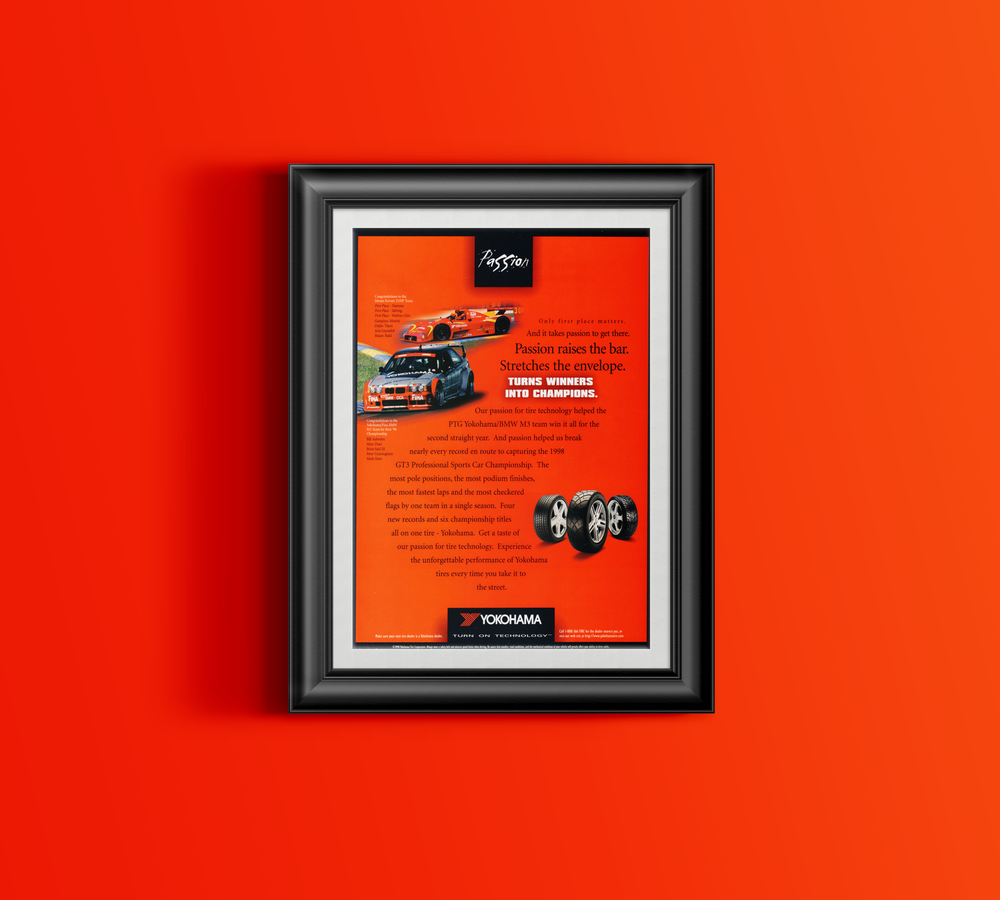 BMW-E36 M3 Yokohama Passion Raises the Bar-Magazine-Ad