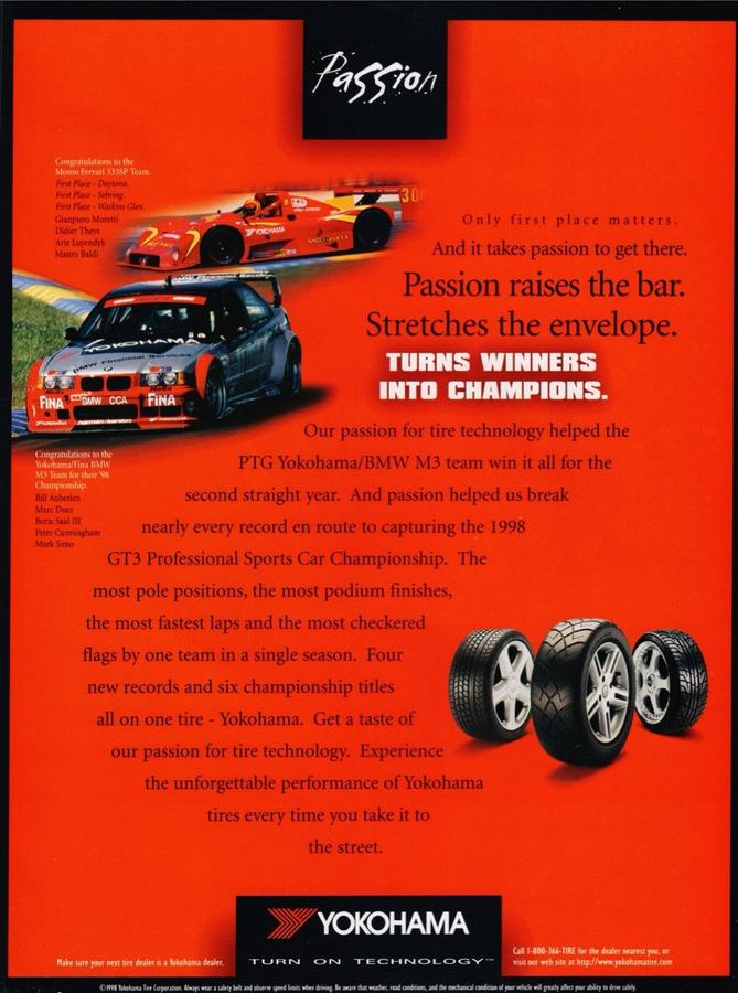 BMW-E36 M3 Yokohama Passion Raises the Bar-Magazine-Ad