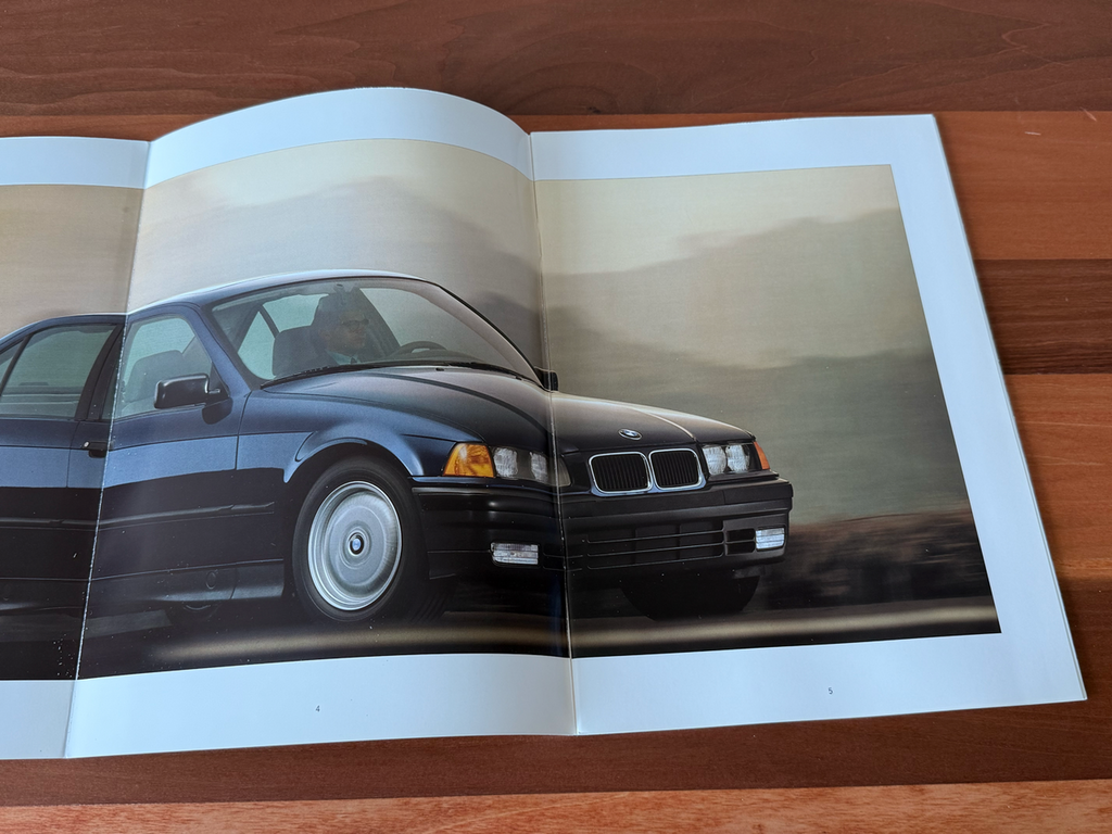 BMW-E36 Sedan, 1992 a-Dealership-Sales-Brochure