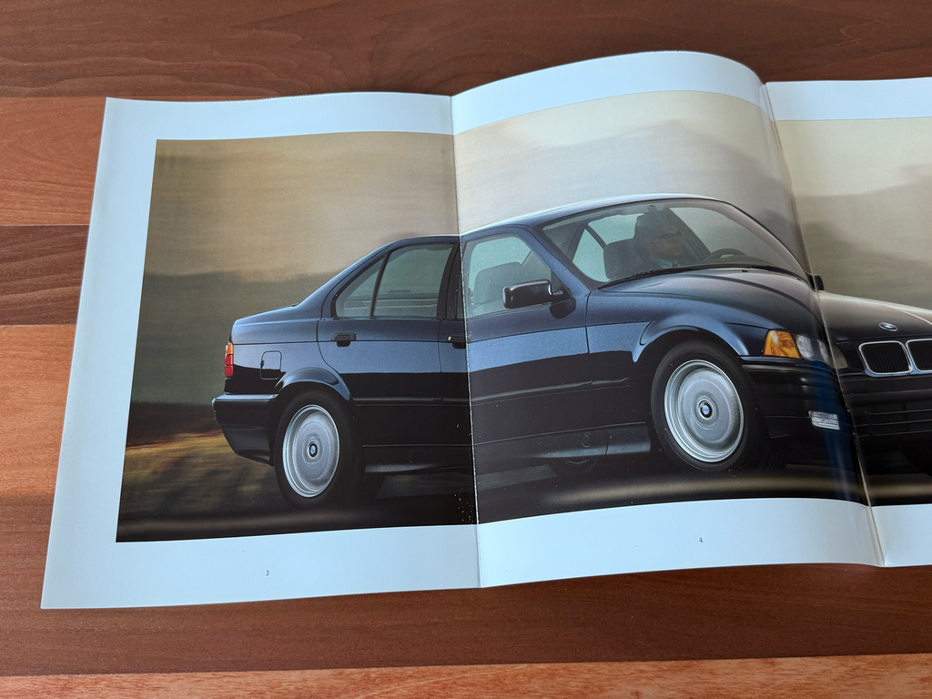 BMW-E36 Sedan, 1992 a-Dealership-Sales-Brochure