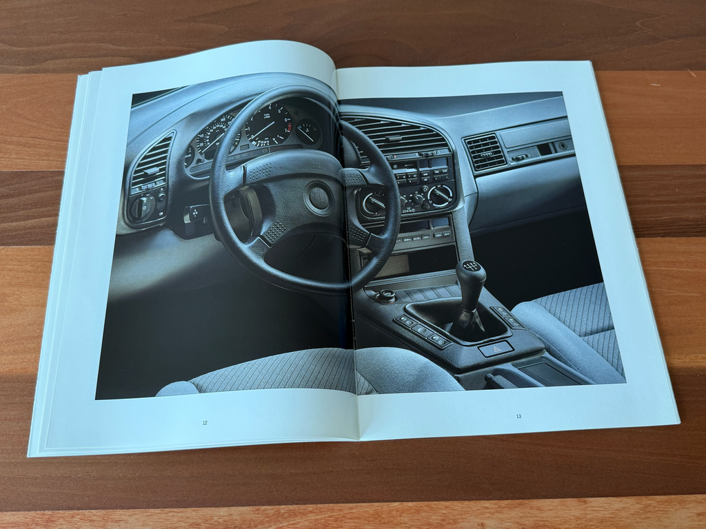 BMW-E36 Sedan, 1992 a-Dealership-Sales-Brochure