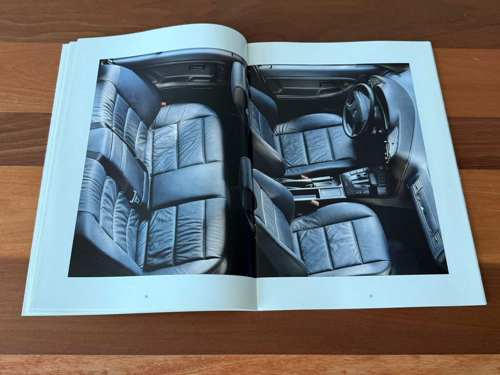 BMW-E36 Sedan, 1992 a-Dealership-Sales-Brochure