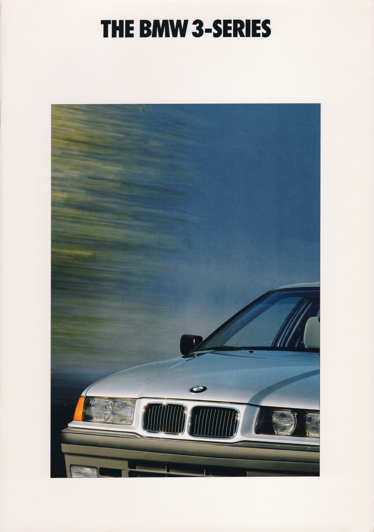 BMW-E36 Sedan, 1992 a-Dealership-Sales-Brochure