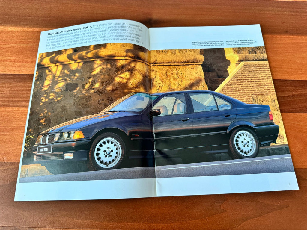 BMW-E36 Sedan, 1996-Dealership-Sales-Brochure