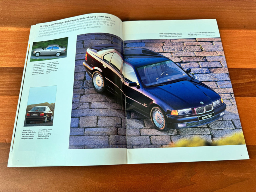 BMW-E36 Sedan, 1996-Dealership-Sales-Brochure