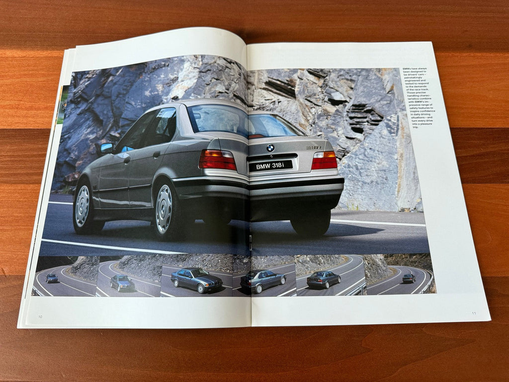 BMW-E36 Sedan, 1996-Dealership-Sales-Brochure