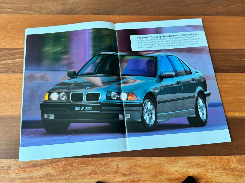 BMW-E36 Sedan, 1997-Dealership-Sales-Brochure