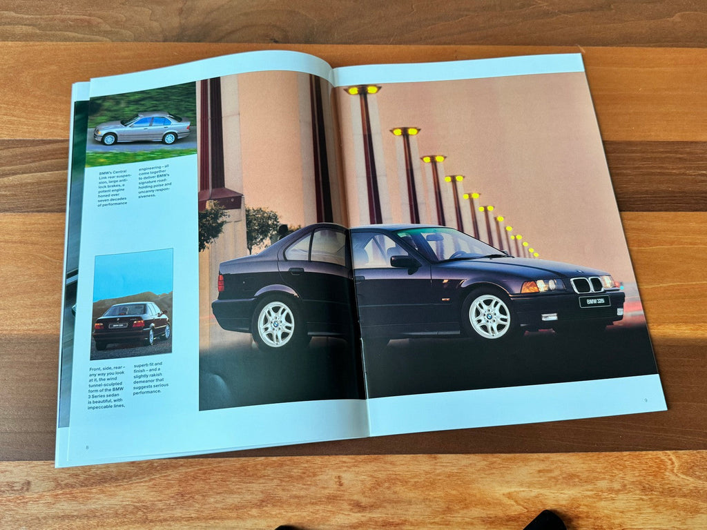 BMW-E36 Sedan, 1997-Dealership-Sales-Brochure