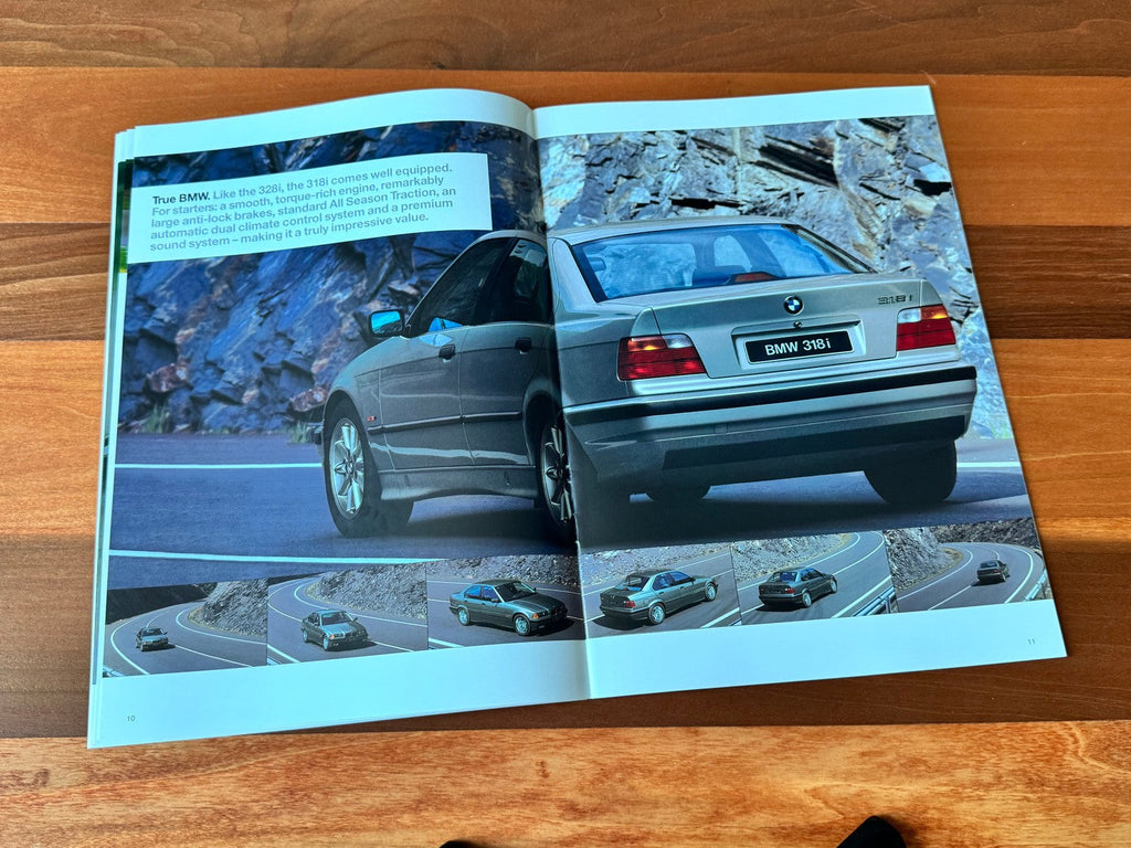 BMW-E36 Sedan, 1997-Dealership-Sales-Brochure