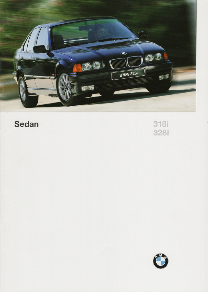 BMW-E36 Sedan, 1997-Dealership-Sales-Brochure