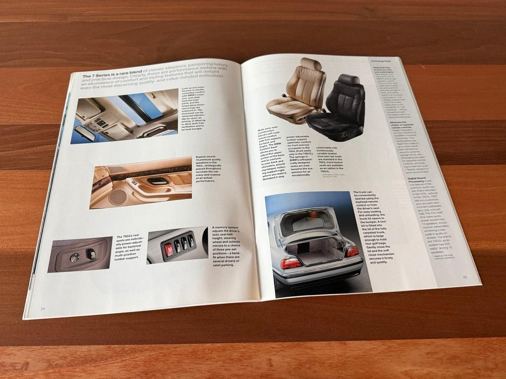 BMW-E38, 1996-Dealership-Sales-Brochure