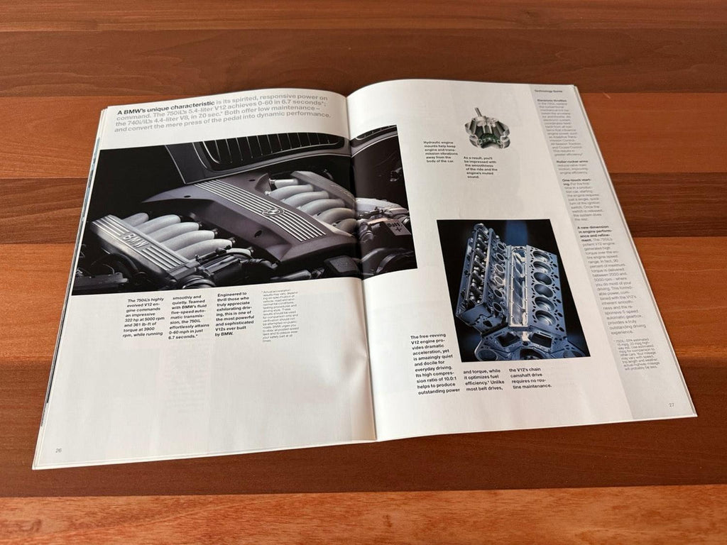 BMW-E38, 1996-Dealership-Sales-Brochure