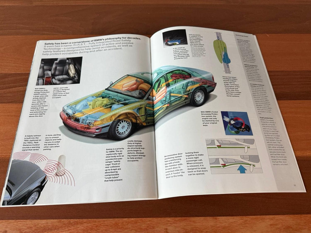 BMW-E38, 1996-Dealership-Sales-Brochure
