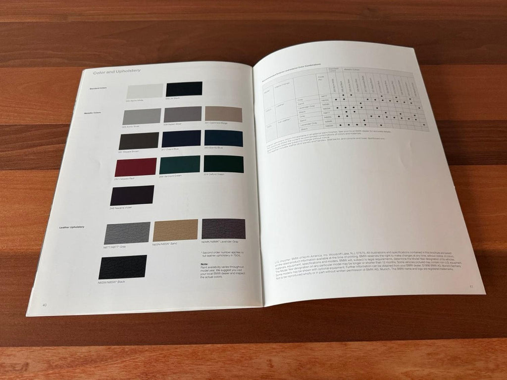 BMW-E38, 1996-Dealership-Sales-Brochure