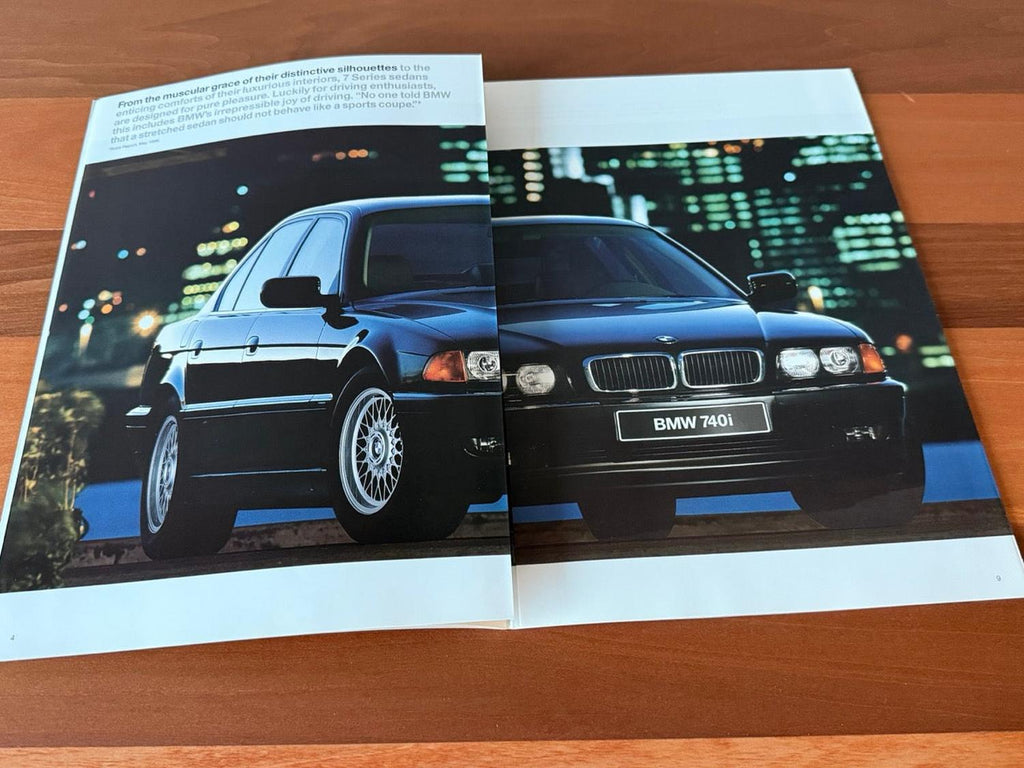 BMW-E38, 1996-Dealership-Sales-Brochure