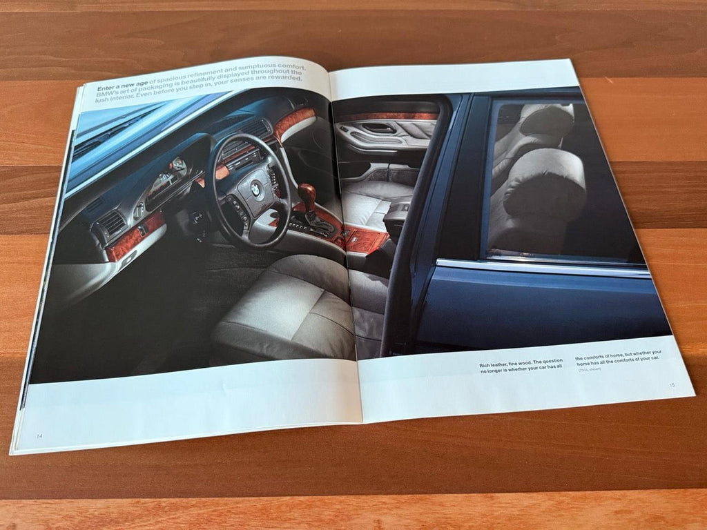 BMW-E38, 1996-Dealership-Sales-Brochure