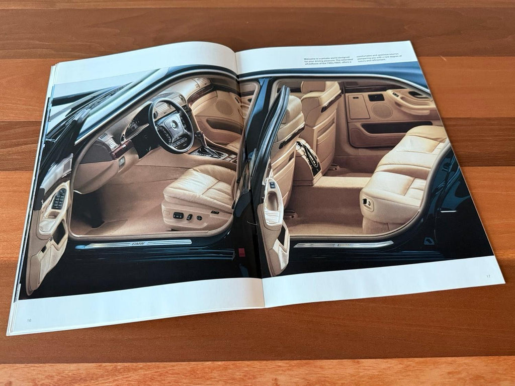 BMW-E38, 1996-Dealership-Sales-Brochure