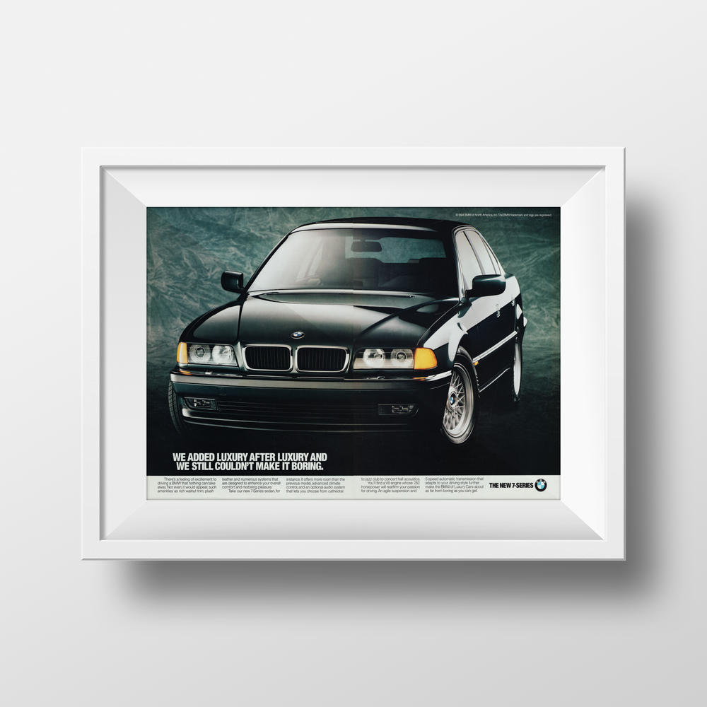 BMW-E38 Luxury After Luxury-Magazine-Ad