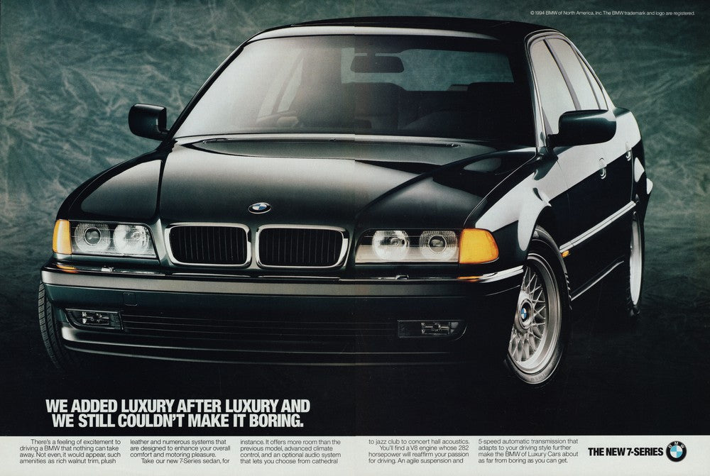 BMW-E38 Luxury After Luxury-Magazine-Ad