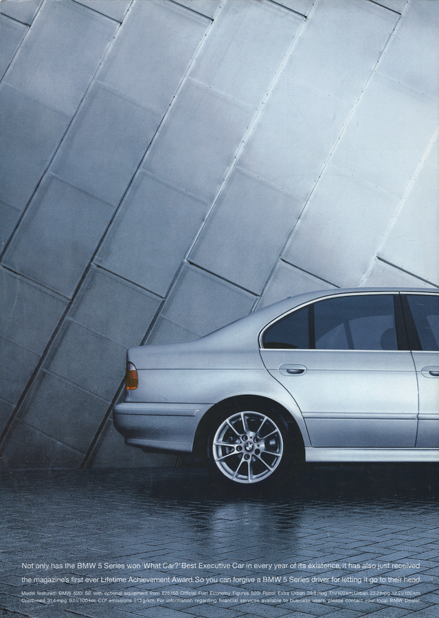 BMW-E39 Best Executive Car-Magazine-Ad