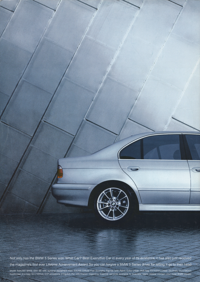 BMW-E39 Best Executive Car-Vintage-Print-Magazine-Ad-BIMMERtips.com