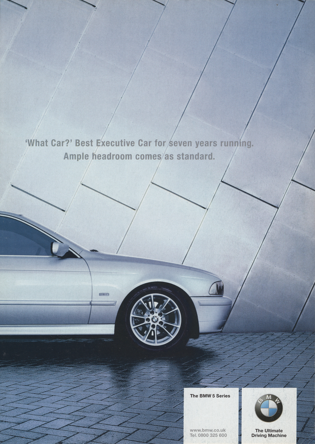 BMW-E39 Best Executive Car-Vintage-Print-Magazine-Ad-BIMMERtips.com