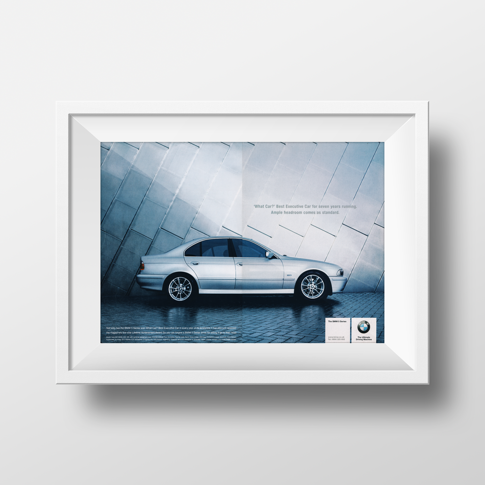 BMW-E39 Best Executive Car-Vintage-Print-Magazine-Ad-BIMMERtips.com