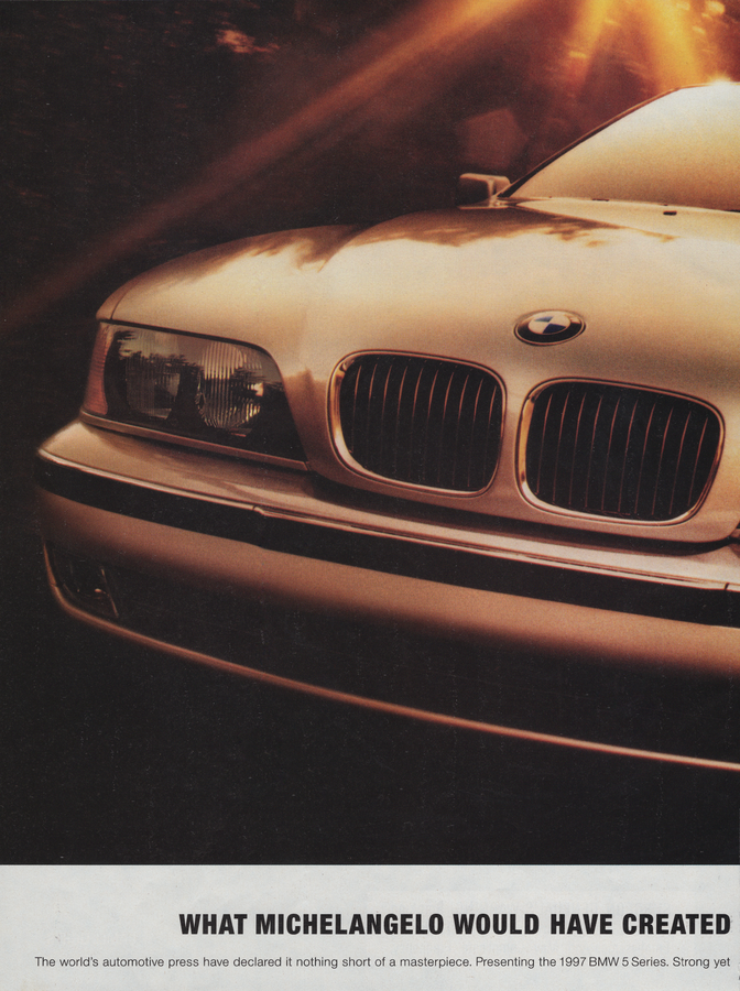 BMW-E39 Michelangelo-Magazine-Ad