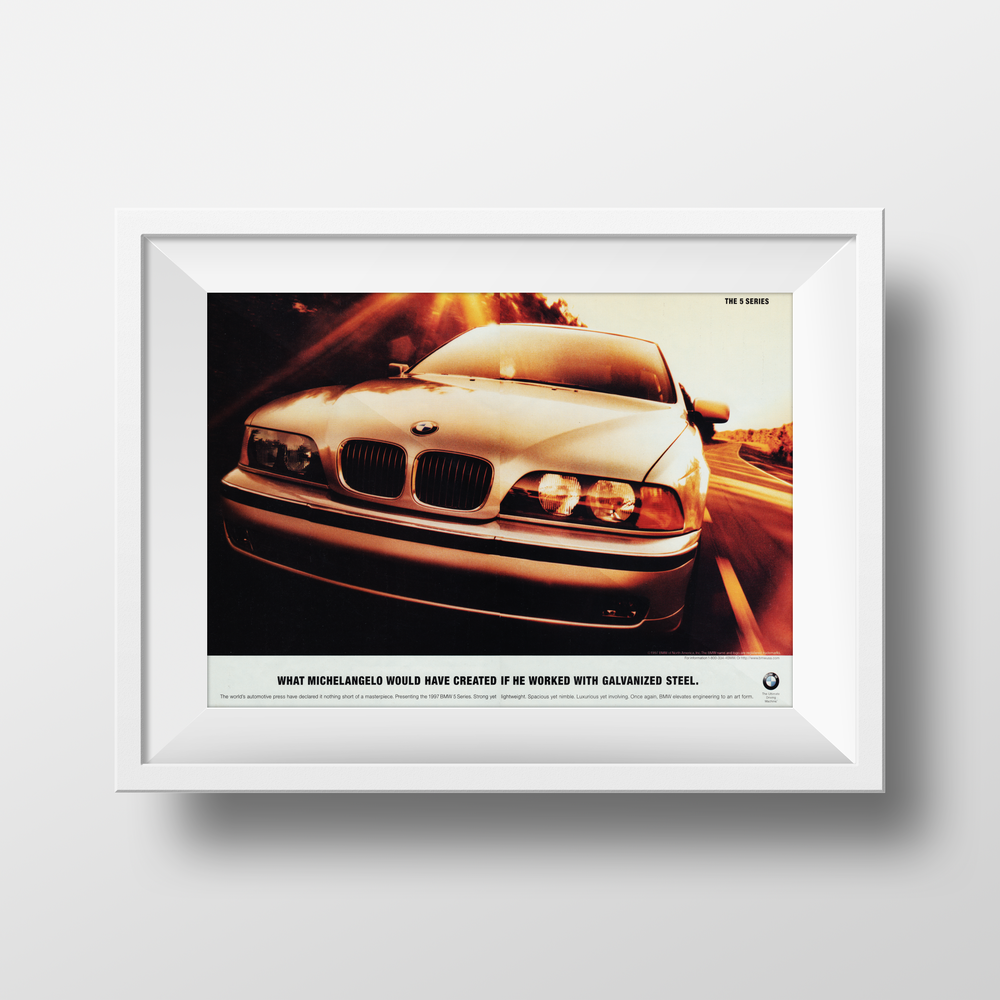 BMW-E39 Michelangelo-Magazine-Ad