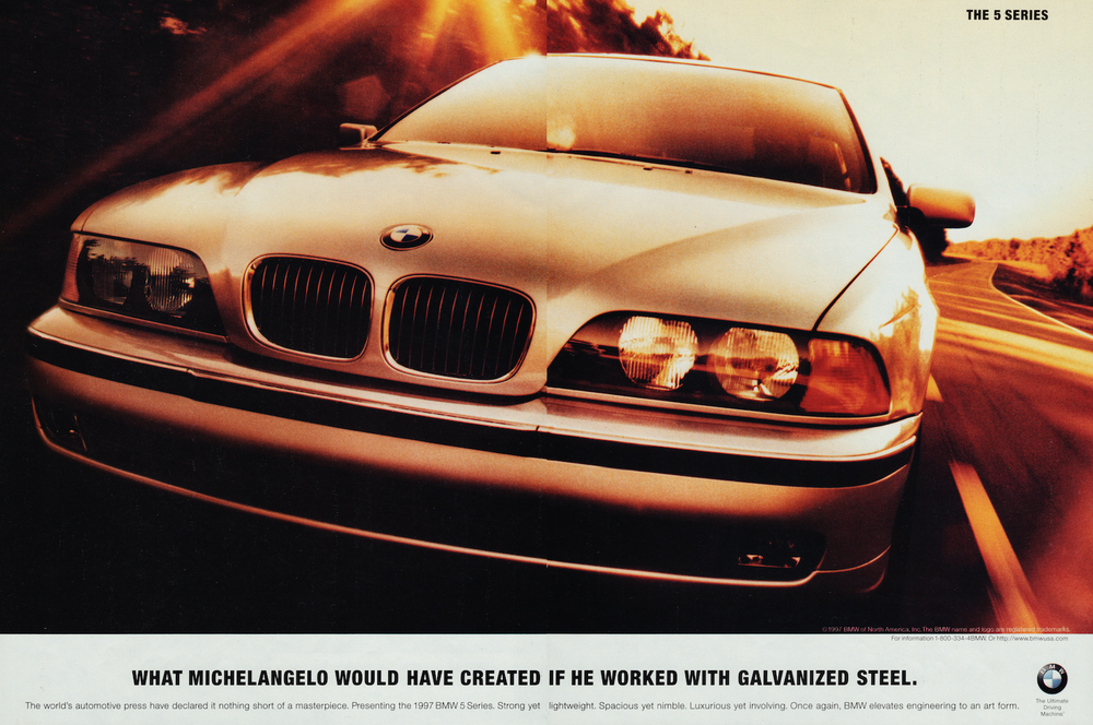 BMW-E39 Michelangelo-Magazine-Ad