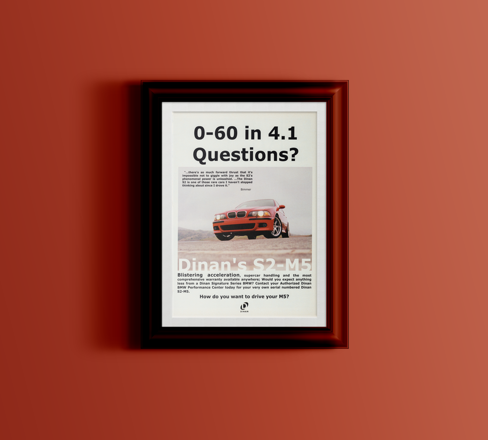 BMW-E39 S-2 M5 Dinan-Magazine-Ad