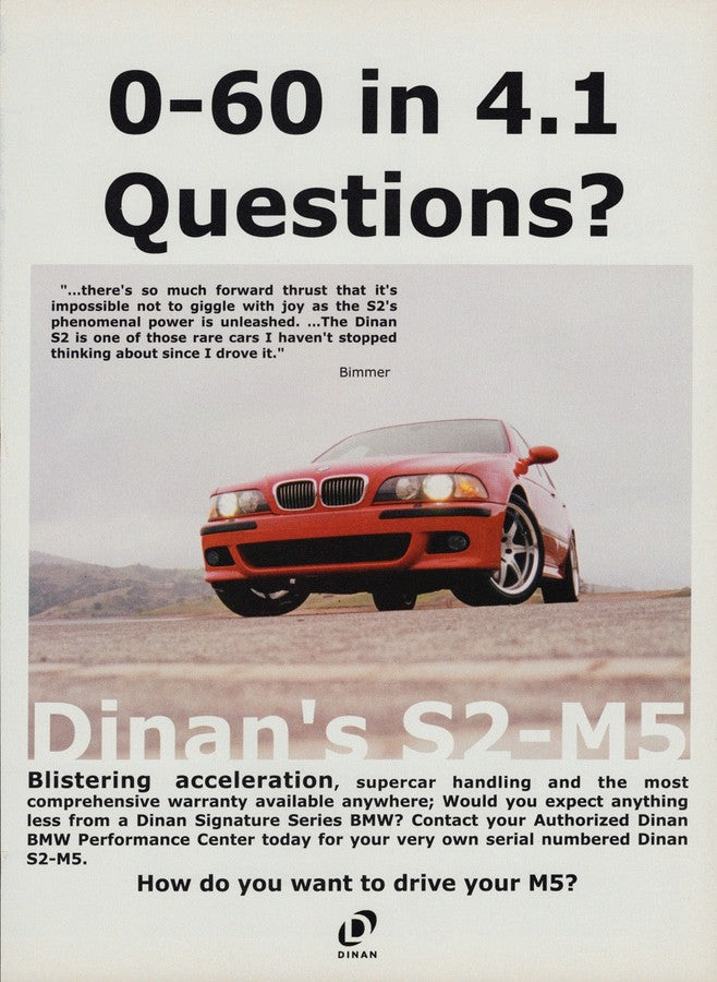 BMW-E39 S-2 M5 Dinan-Magazine-Ad