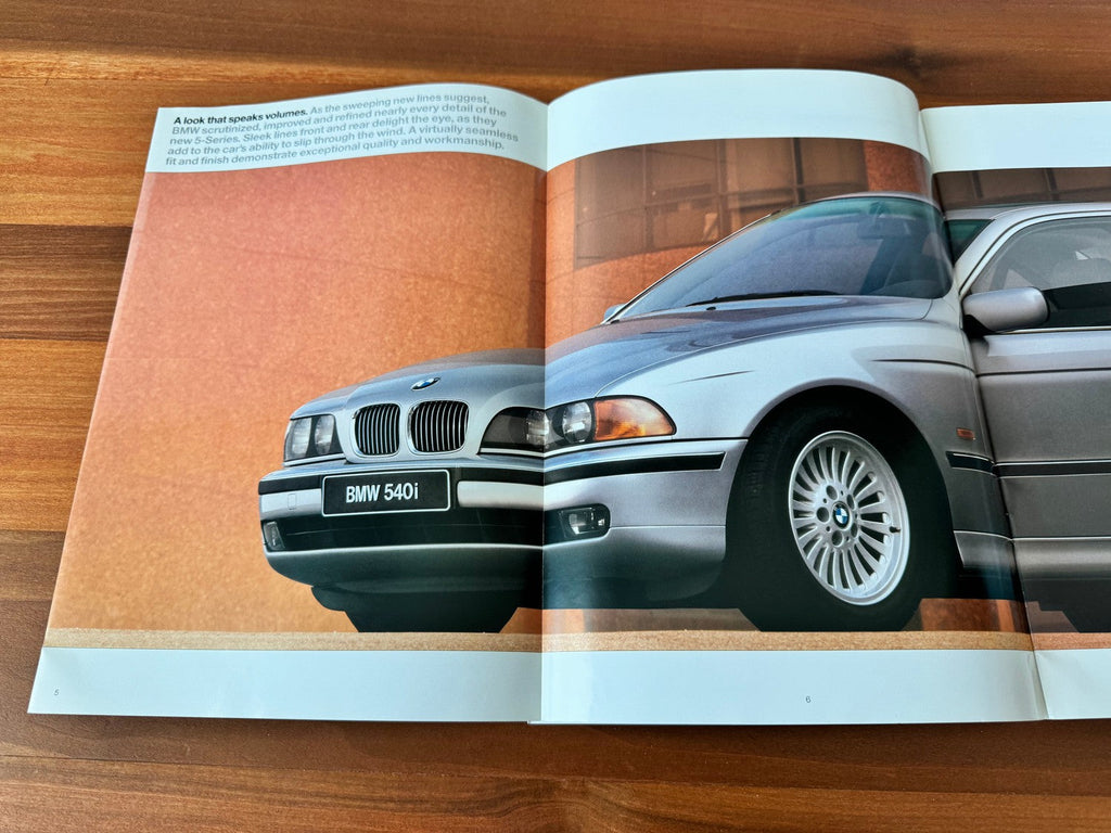 BMW-E39 Sedan, 1997 a-Dealership-Sales-Brochure