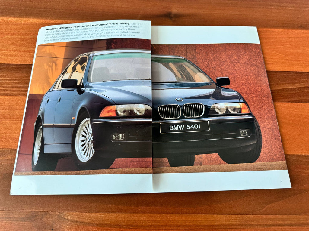 BMW-E39 Sedan, 1997 a-Dealership-Sales-Brochure