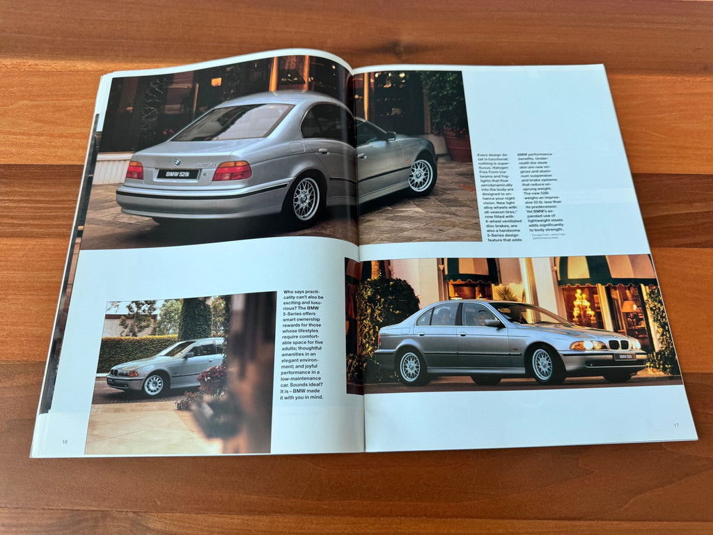 BMW-E39 Sedan, 1997 a-Dealership-Sales-Brochure