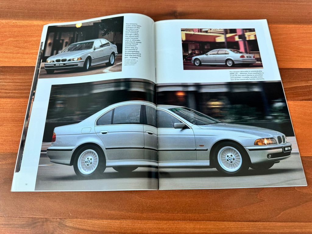 BMW-E39 Sedan, 1997 a-Dealership-Sales-Brochure