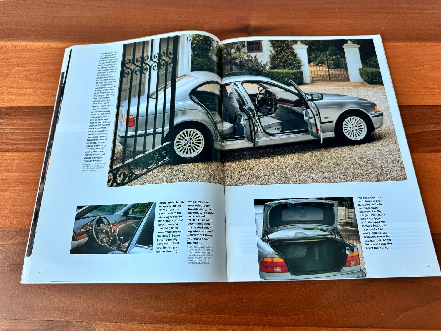 BMW E39 Sedan Dealership Sales Brochure, 1997 – BIMMERtips.com