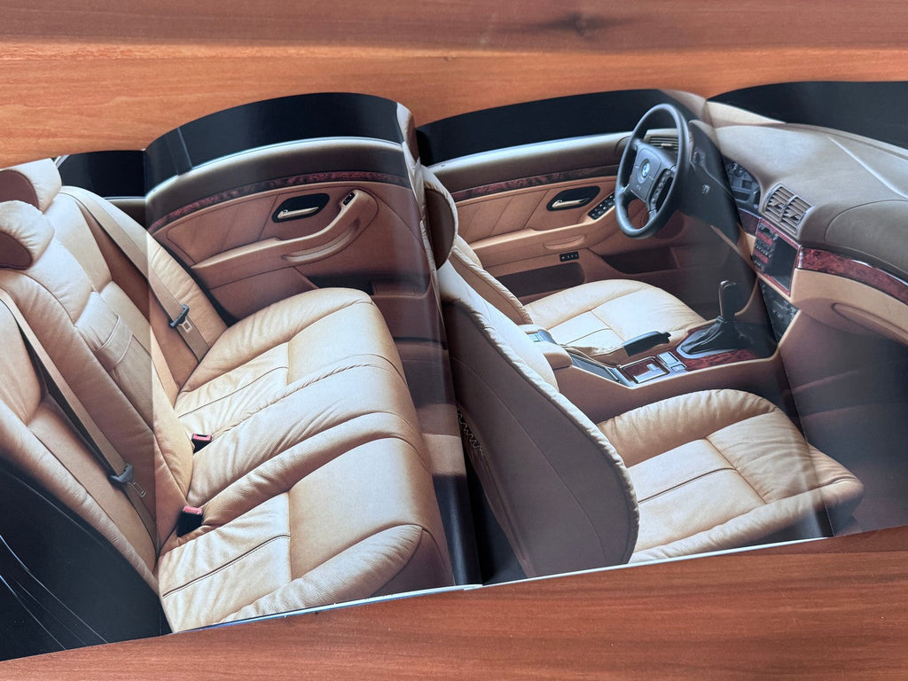 BMW-E39 Sedan, 2000-Dealership-Sales-Brochure