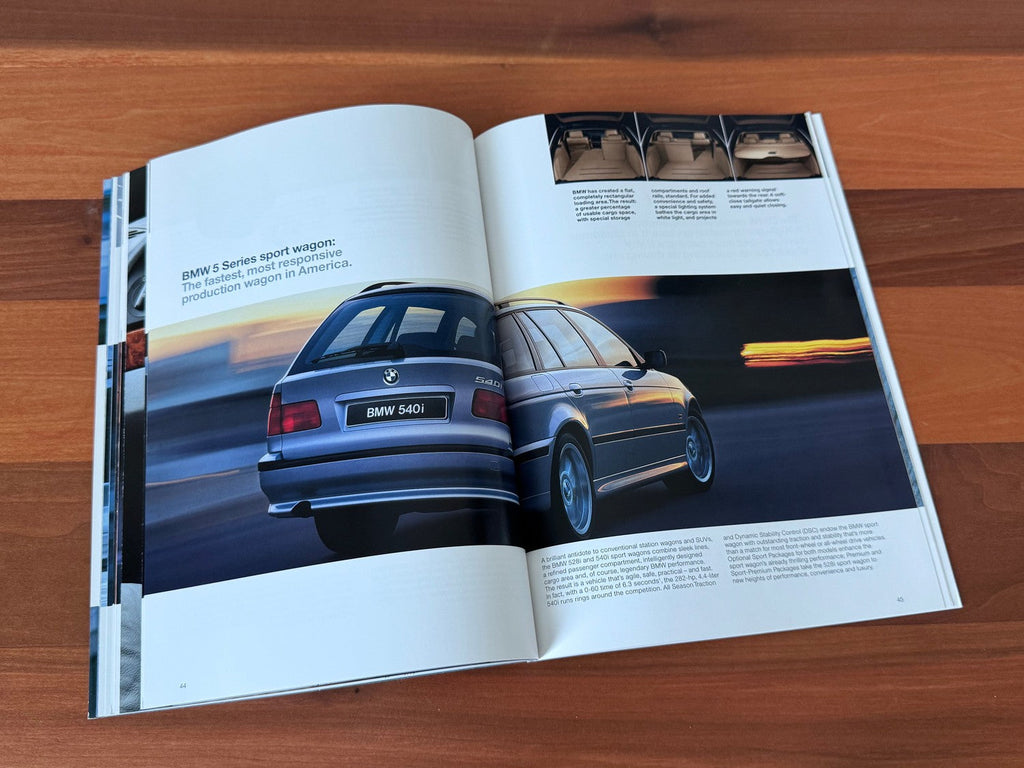 BMW-E39 Sedan, 2000-Dealership-Sales-Brochure