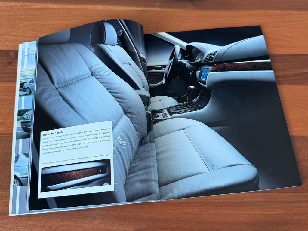 BMW-E39 Sedan, 2000-Dealership-Sales-Brochure