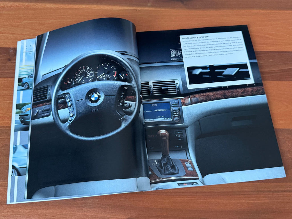 BMW-E39 Sedan, 2000-Dealership-Sales-Brochure