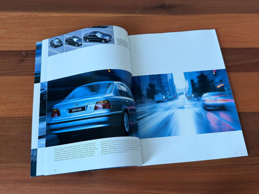 BMW-E39 Sedan, 2000-Dealership-Sales-Brochure