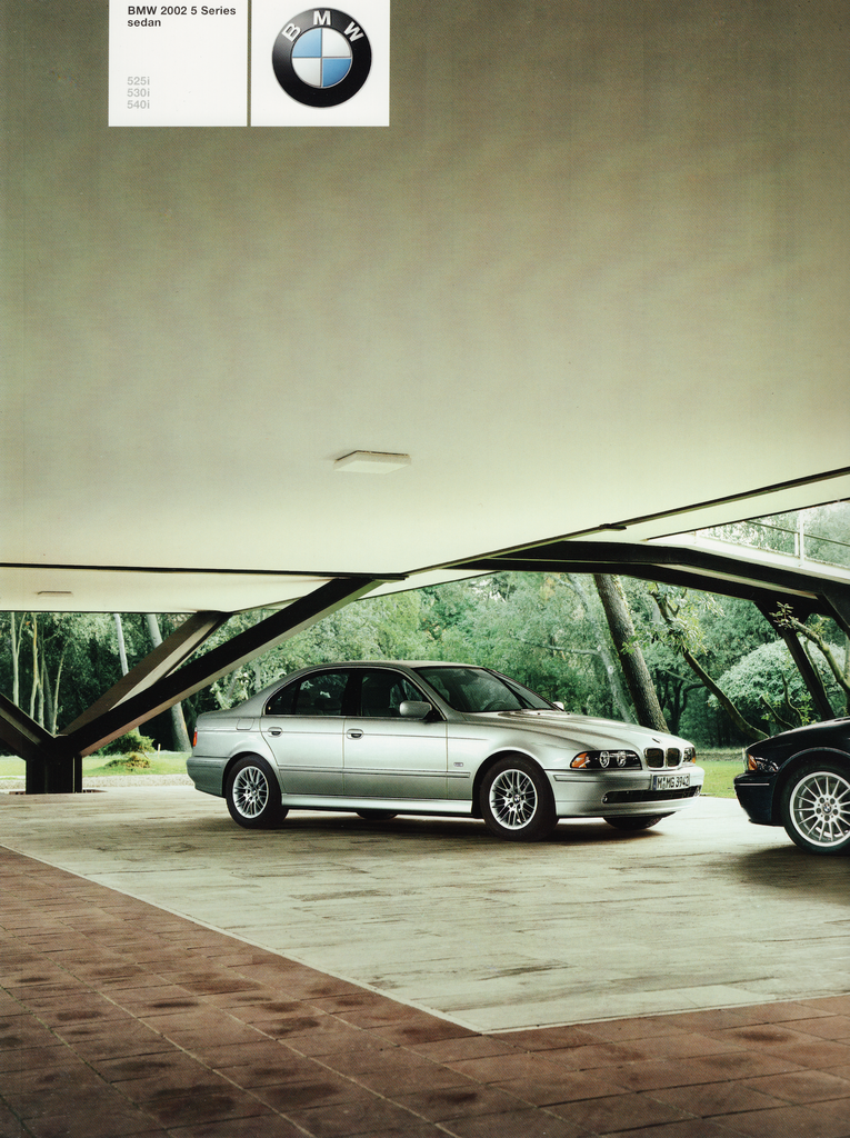 BMW-E39 Sedan, 2002-Dealership-Sales-Brochure