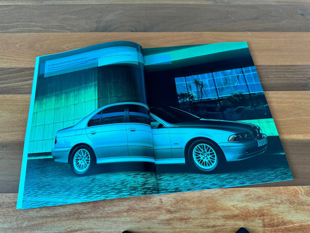 BMW-E39 Sedan, 2003-Dealership-Sales-Brochure