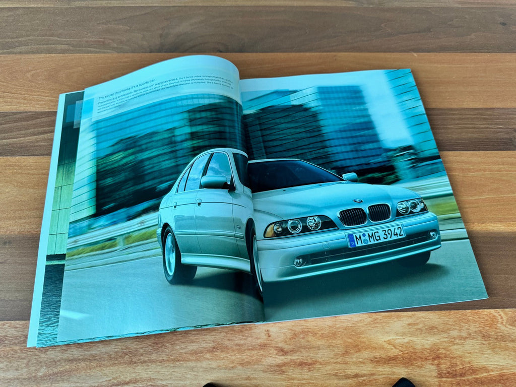 BMW-E39 Sedan, 2003-Dealership-Sales-Brochure