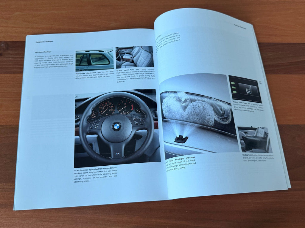 BMW-E39 Touring, 2002-Dealership-Sales-Brochure